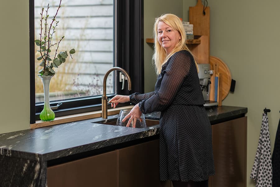 Kokend water kraan